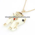 Fashion mini Elephant style Alloy Diamond 33g-700x70x36mm necklace pendant Wholesale Necklace Jewelry 12012018